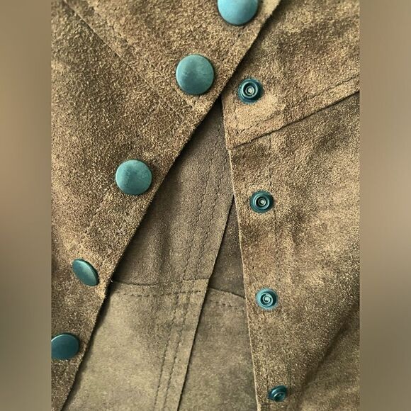 Gap Khakis Size 6 Genuine Leather Skirt - Picture 2 of 5